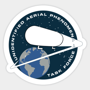 Unidentified Aerial Phenomena Task Force (UAPTF) Tic Tac - Space Force Colour Variant Sticker